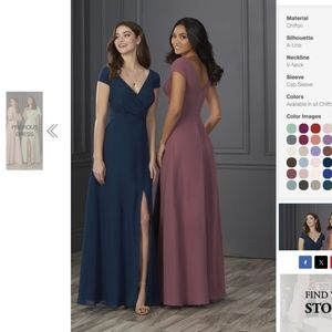 Christina Wu (22123) Bridesmaid Dress - Masala